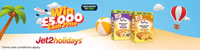 Win £5,000 cash with Jet2holidays