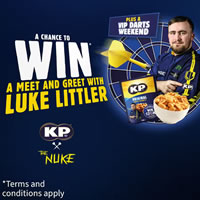 Win a meet and greet with Luke Littler