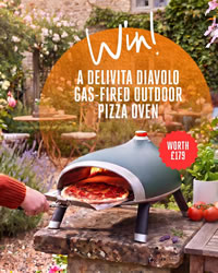 Win a DeliVita Diavolo Gas-Fired Pizza Oven