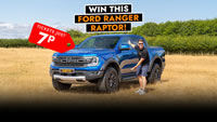 Win a Ford Ranger Raptor for 7p/ticket
