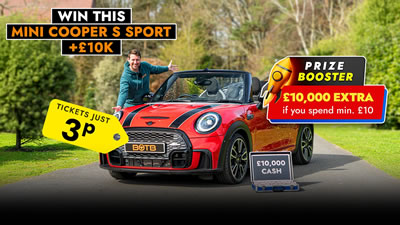 Win mini cooper s sport + 10k