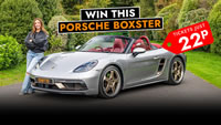 Win a Porsche Boxter 718 for 22p/ticket