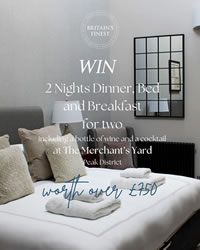 Win a 2-night Peak District break