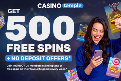 Casino Temple free spins offers
