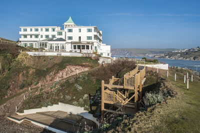 burgh island hotel, devon