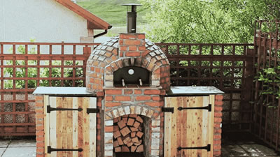 outdoor pizza oven kit
