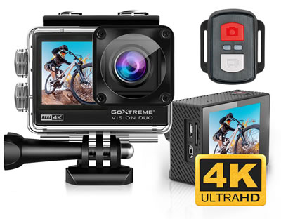 goxtreme vision duo 4k ultra hd action c