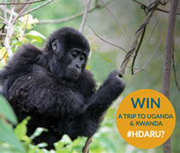 Win a trip to Uganda and Rwanda