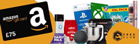 Win a £75 Amazon voucher