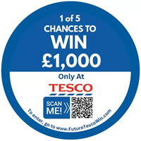 Win 1 of 5 x £1,000 cash