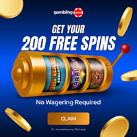 Gambling.com - 200 Free Spins, No Wagering