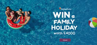 Win a £4,000 family holiday