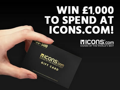 itv win - £1000 icons gift card