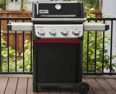 weber premium spirit gas barbecue