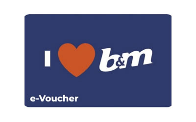 £100 B&M gift card