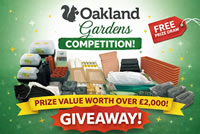 Win an Oakland Gardens bundle, worth over £2,000