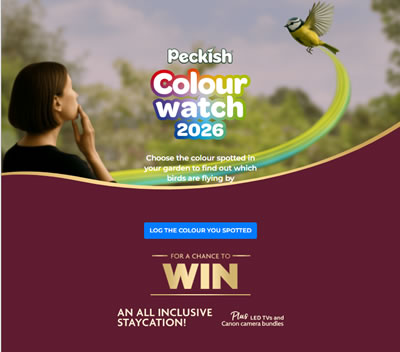 peckish colour watch 2026