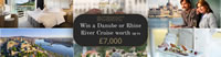 Win a Danube or Rhine river cruise