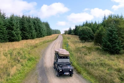 classic landrover defender adventure