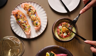 5-course asian tasting experience