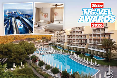 the sun travel awards 2026