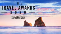 Win £34,500 of prizes with The Times Travel Awards