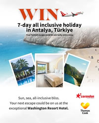 Win an all-inclusive Turkey holiday