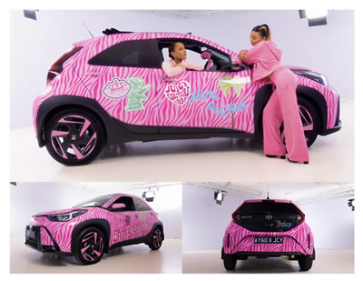 toyota aygo x juicy edition