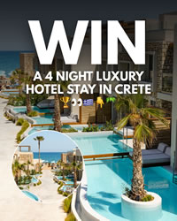 Win a luxury 4-night trip to Crete