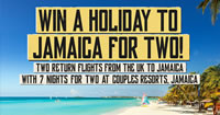 Win a holiday to Jamaica